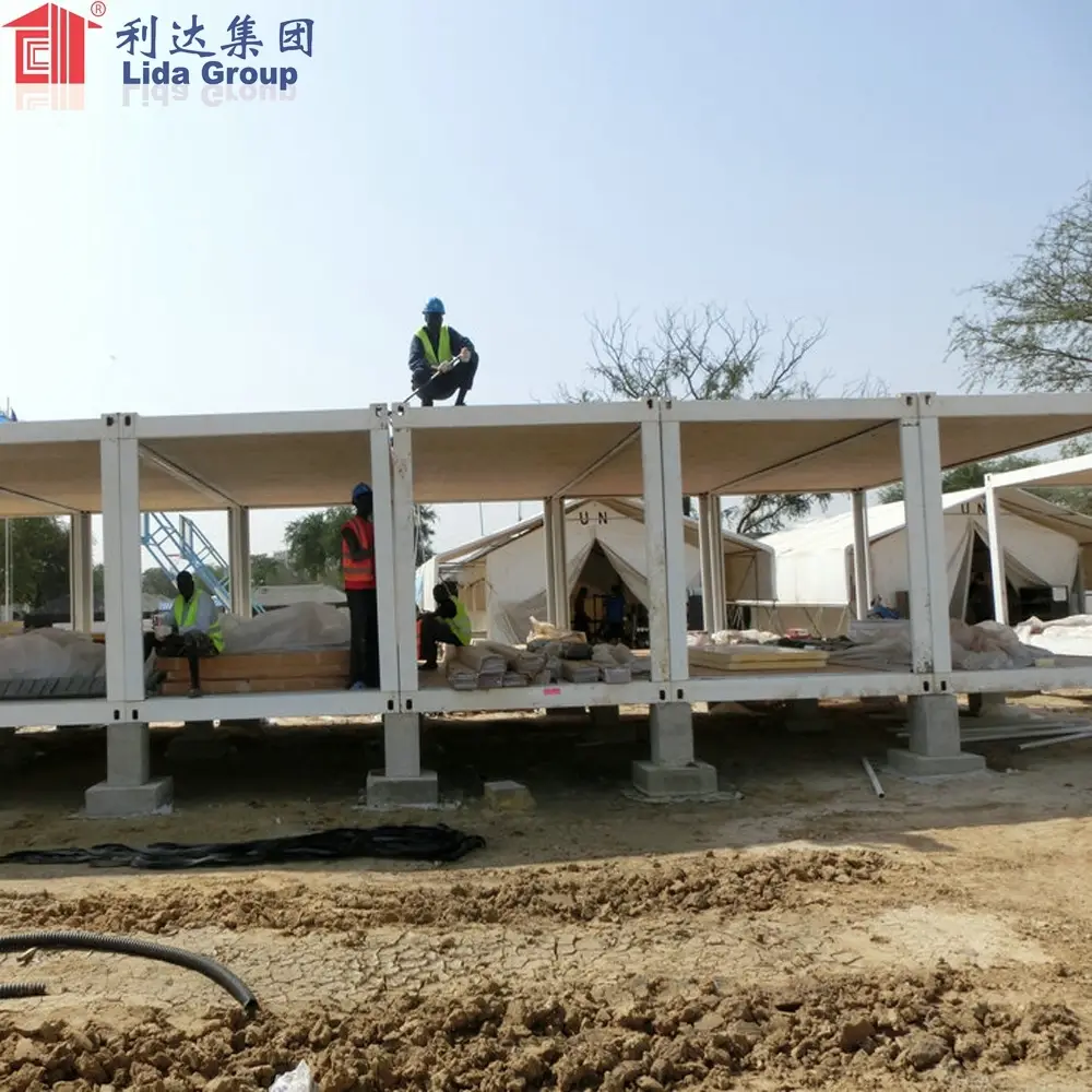 China Cheap 40ft high cube container house for sale 1