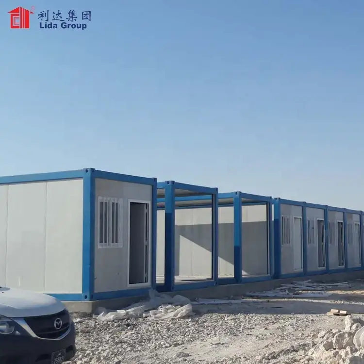 Indonesia modular flat pack container house 1