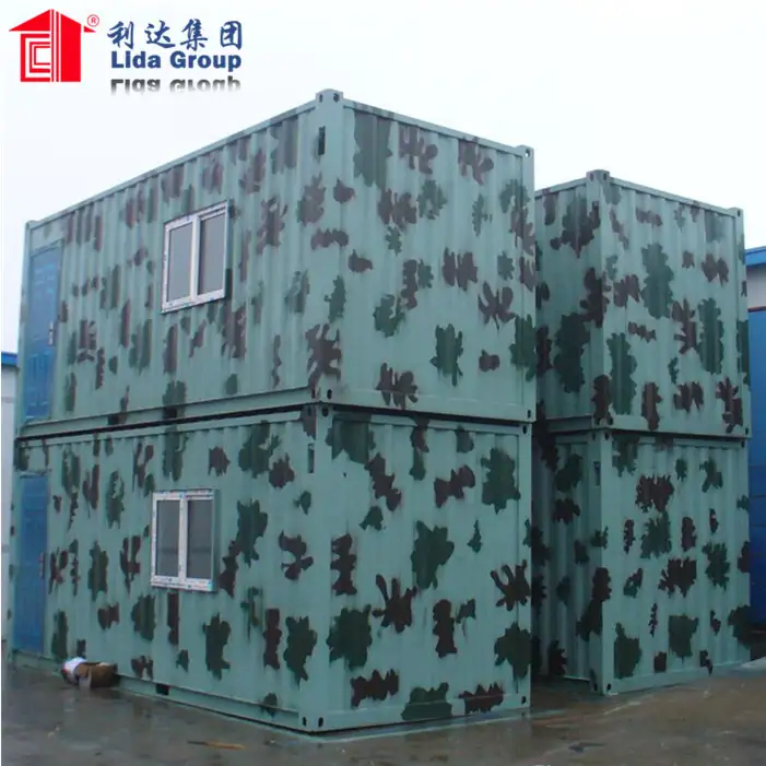 Chinese Supplier Army Container Homes Military Container Camp 1