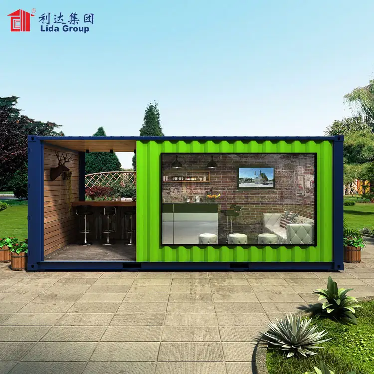 Container homes 40ft luxury house, 40ft container homes luxury 1