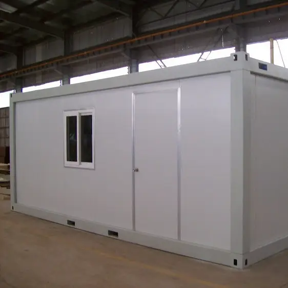 Fiber glass flat pack container house for office and dormitory 1