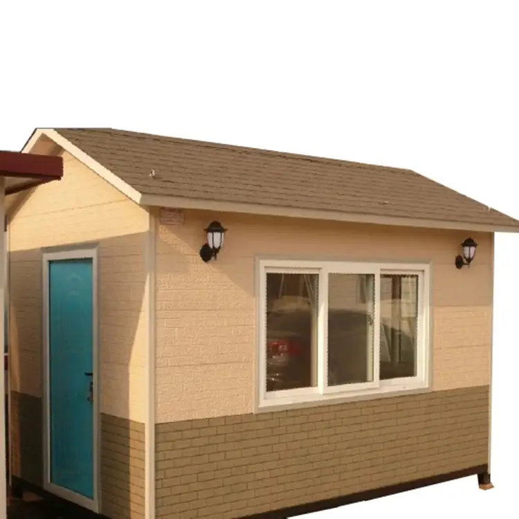 low cost apartment cafe container house 1