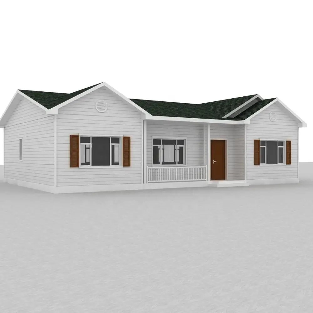 Small luxury prefab steel villas 1
