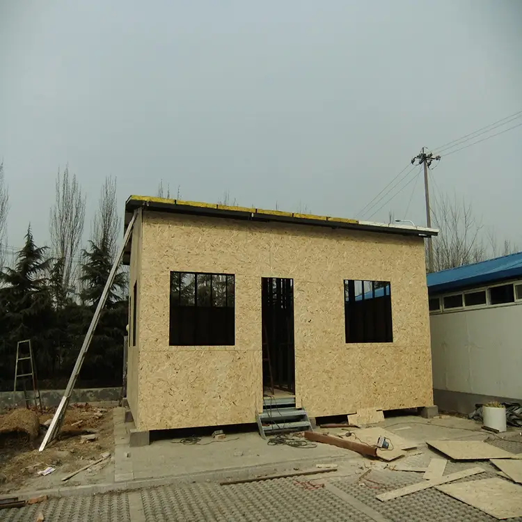 Good seismic performance light structure steel frame beach villa 1