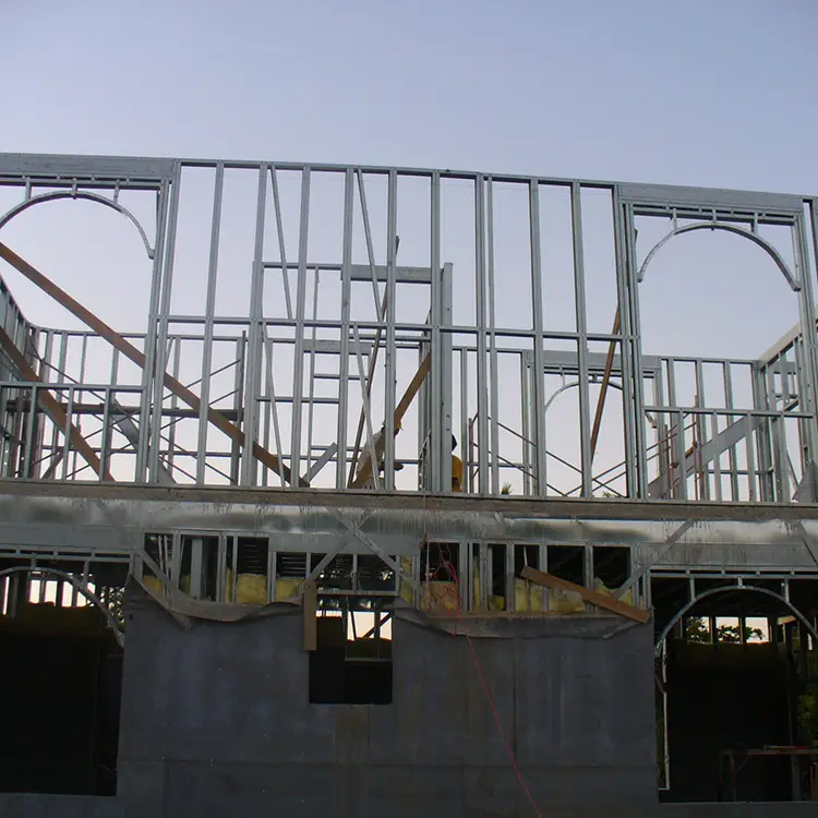 Homes Light Steel Frame Structure Prefab Villa House For Sale1 1