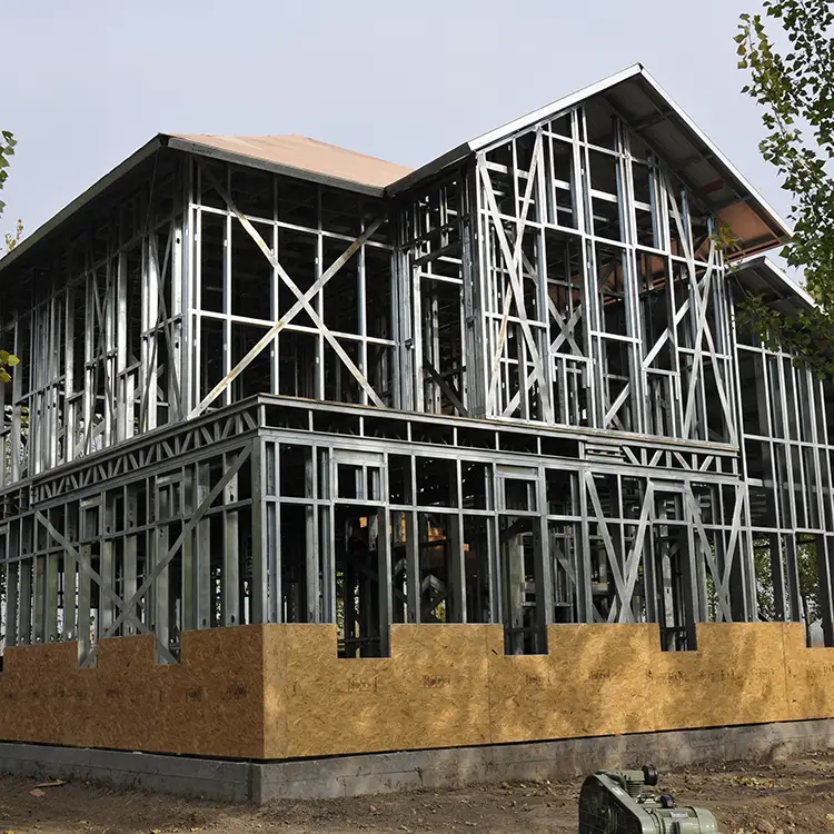 Prefab house luxury philippines villa prefabricated mobile home 1