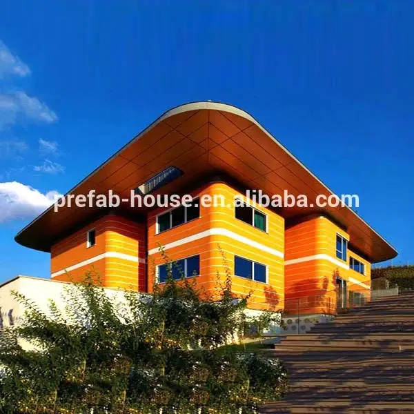 New Zealand light steel villa prefabricated houses 1