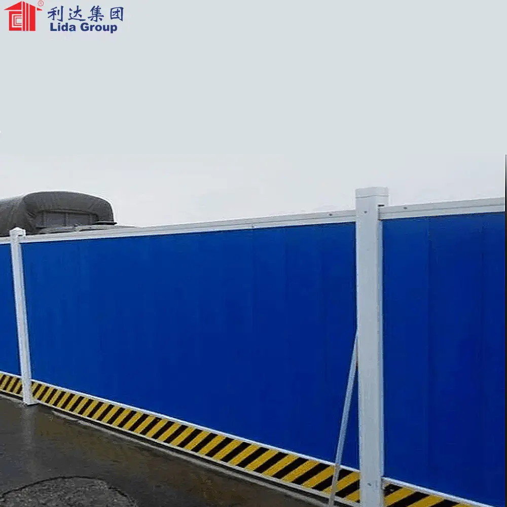 Prefabricated galvanized steel fence panels 1