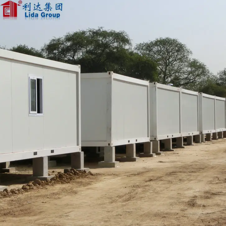 Cheap price sandwich panel caravan container 1