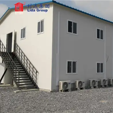 300~3000 people two storey standard prefab labor house for big camp 1