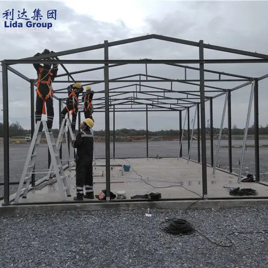1000~10000 people prefabricated labor camp house prefab house 1