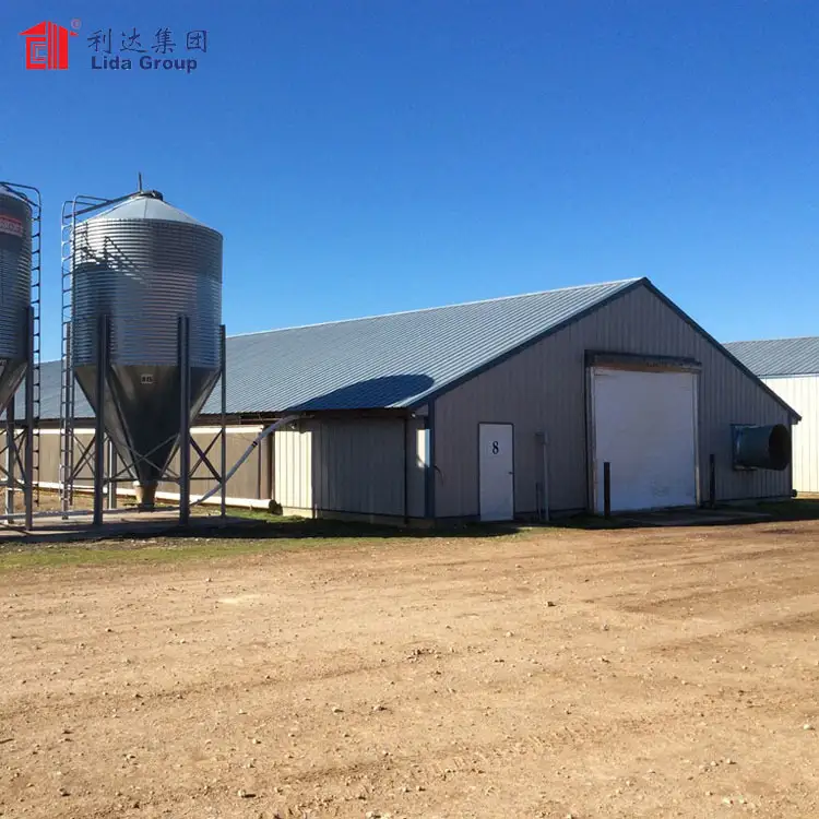 Industrial chicken house for sale, chicken house trusses for sale 1