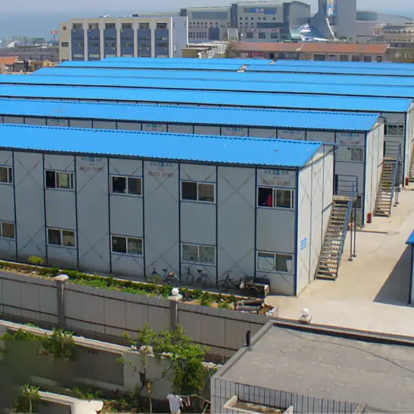 low cost prefab house construction labor camp construction camp 1