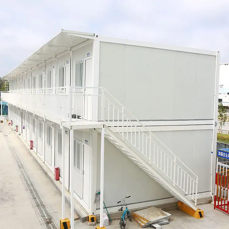 Prefabricated housebased onconstruction site and temporary residence 1