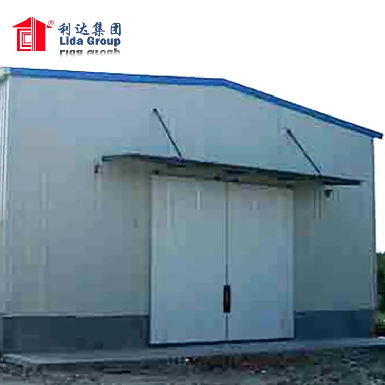 Prefabricated steel structures commercial warehouse / steel metal buildings sheds construction 1