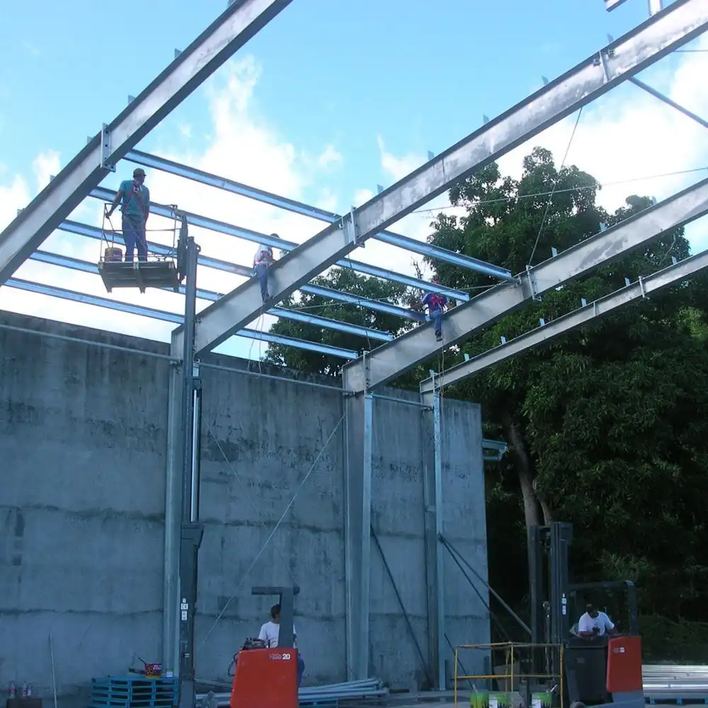 Prefab Structure Steel Island Galvanized Building 1