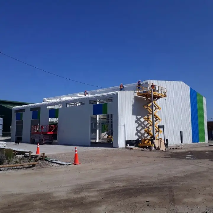 Industrial Prefab Structure Steel Wood Processing Plant 1