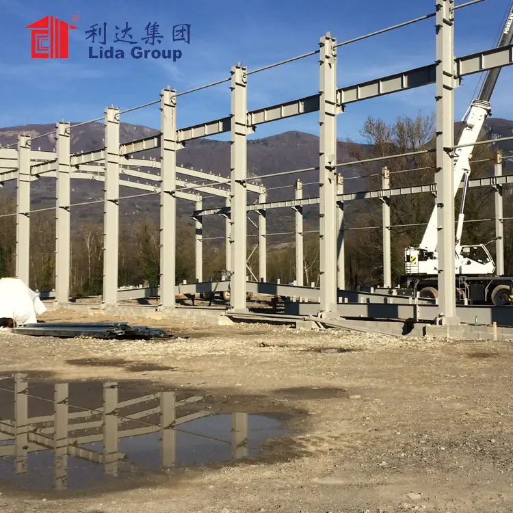 portal frame steel structure construction 1