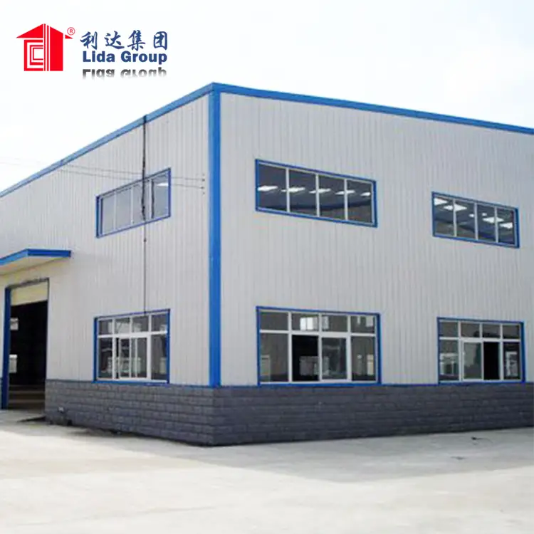 steel structure prefabricated hall prefab houses 1