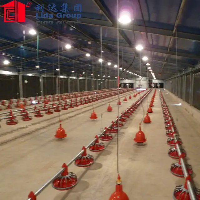 prefabricatedpoultry slaughter house layer egg chicken cage/poultry farm shed house design 1