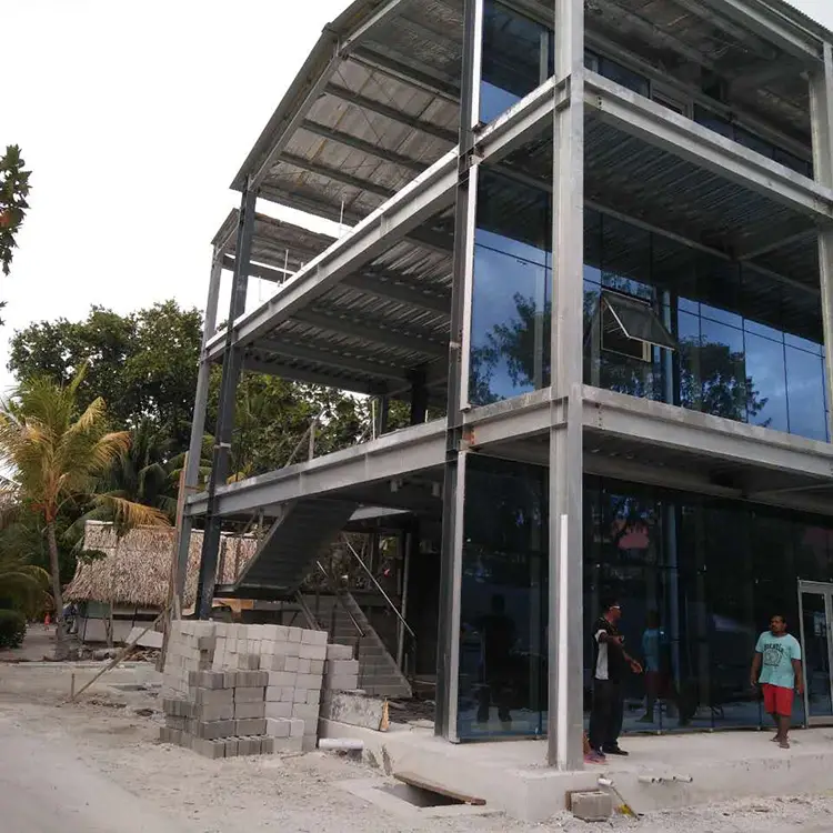 Pre-engineered steel structure frame workshop for sale 1