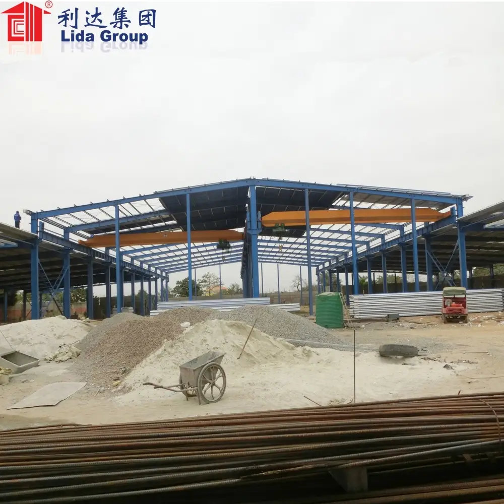 Low Cost prefabricated warehouse china 1