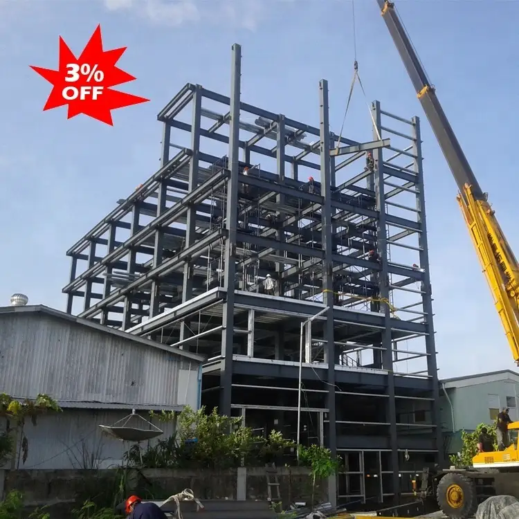Steel structure low cost easy assmble building 1