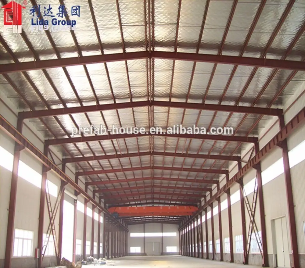 Two Story Steel Structure Frame Warehouse Construction Design 1