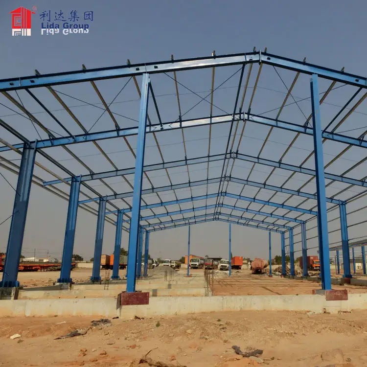 Good quality fabricated steel structures, structural steel in bahrain, badminton hall prefab structure 1
