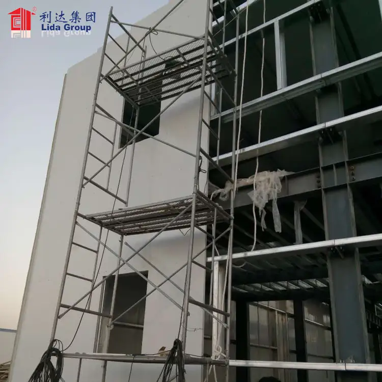 Steel structure hotel building, prefabricated steel apartment building, steel metal frame structure 1