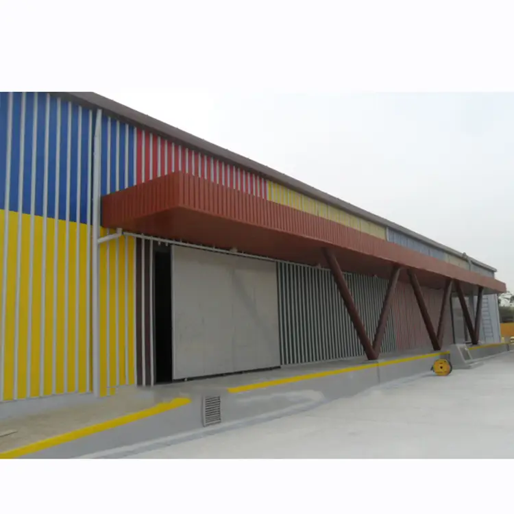 Metal Building Construction Projects Industrial Good quality prefabricated metal roof steel structure warehouse 1
