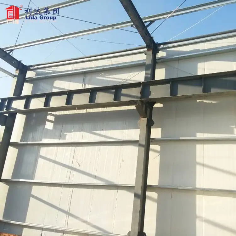 Pre-built warehouse, Lithuania steel structure warehouse, steel structure prefab entrepot 1