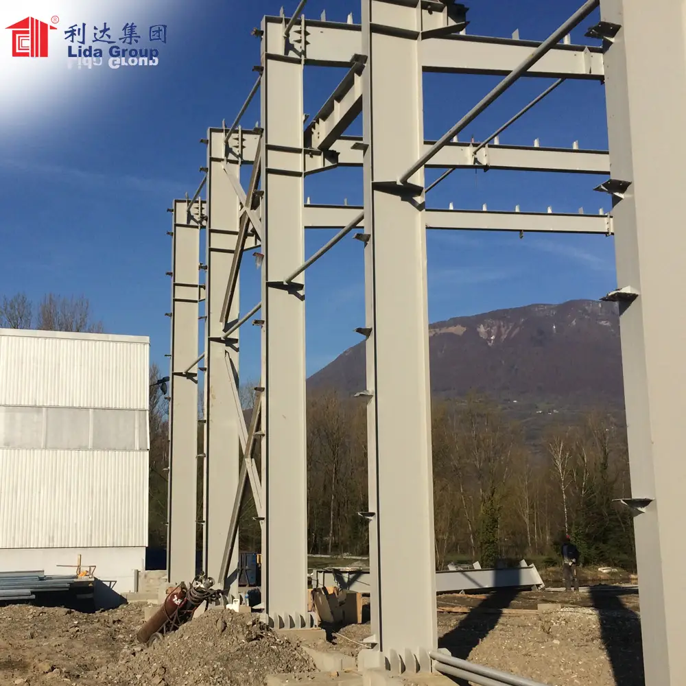 Cheap steel factory shed design with picture 1