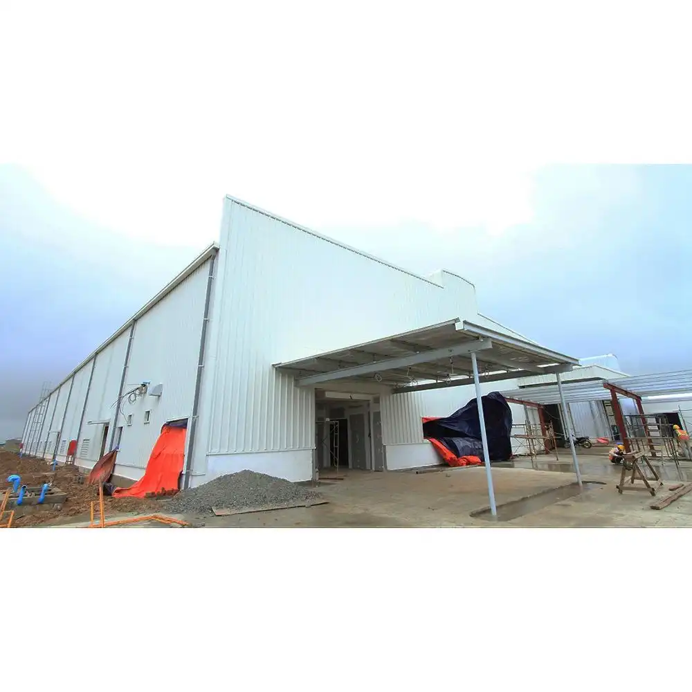 Nigeria steel structure building for workshop warehouse factory 1