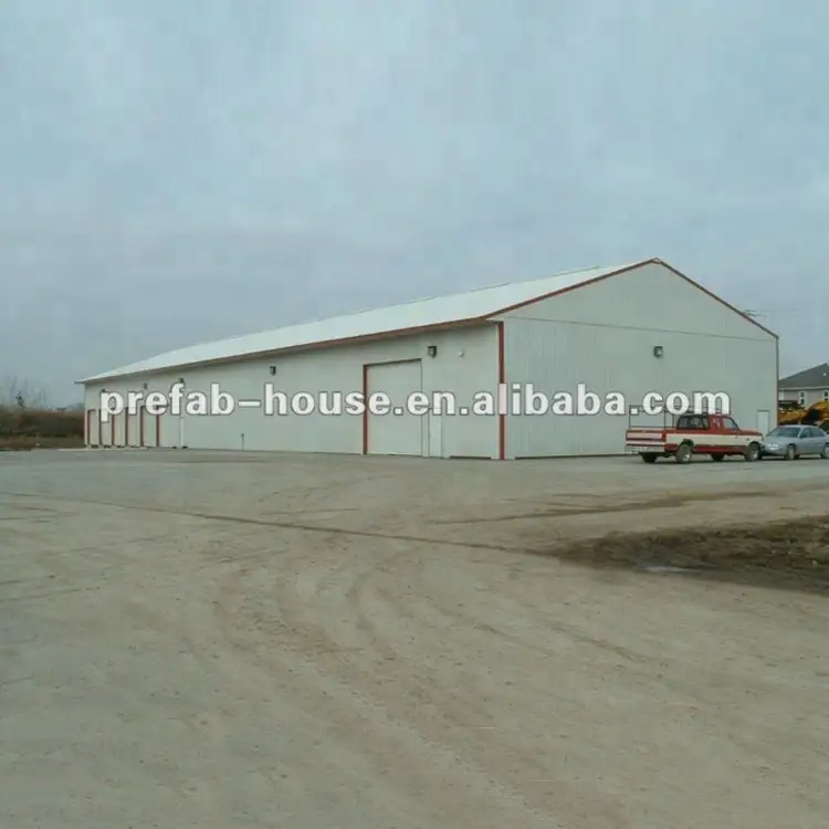 Algeria project prefabricated steel structure warehouse storage building 1