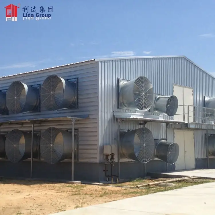 2 story chicken house poultry farm 1