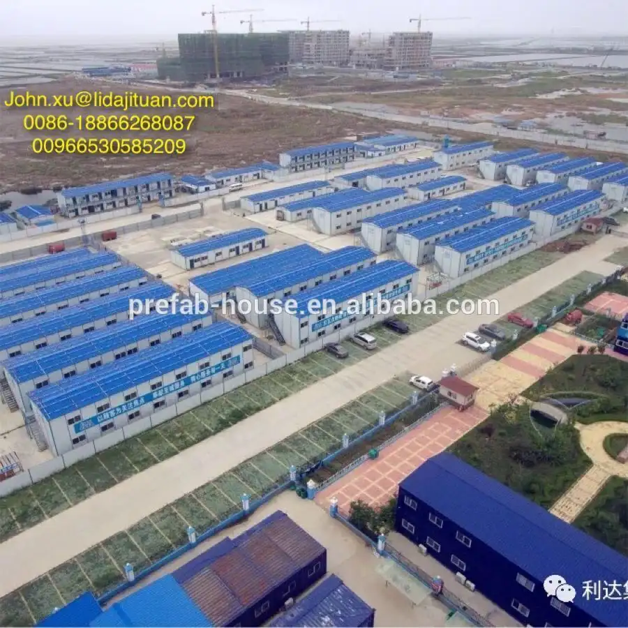 Prefabricated Steel Modular House Prefab Labor Camp1 1