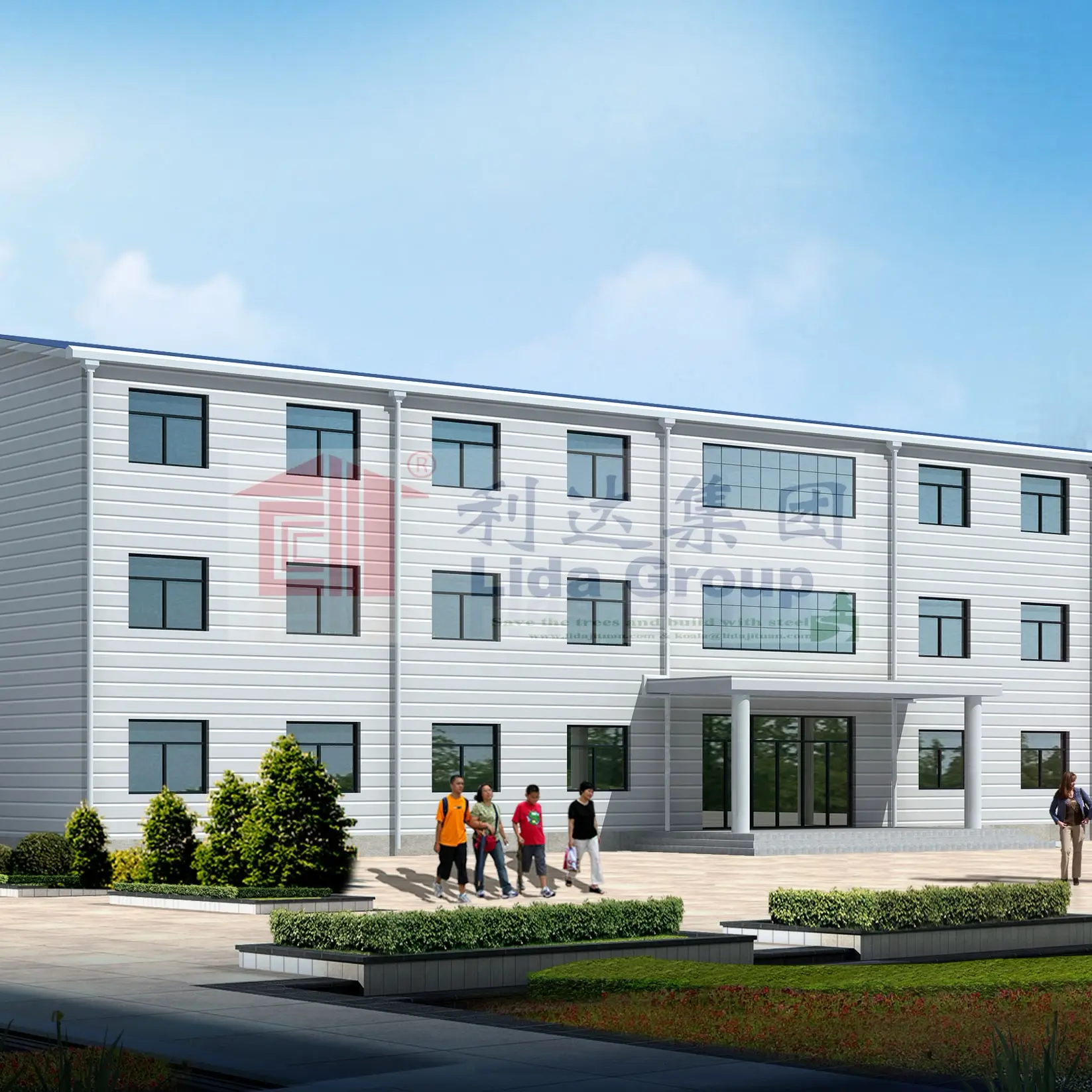 Building Materials Temporary Living House Army Barrack Prefabricated House 1