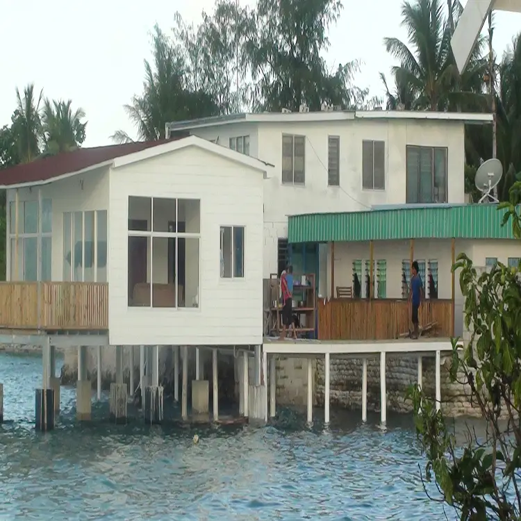 Custom Made Modern Luxury Light Steel Frame House Design Prefab Villa 1
