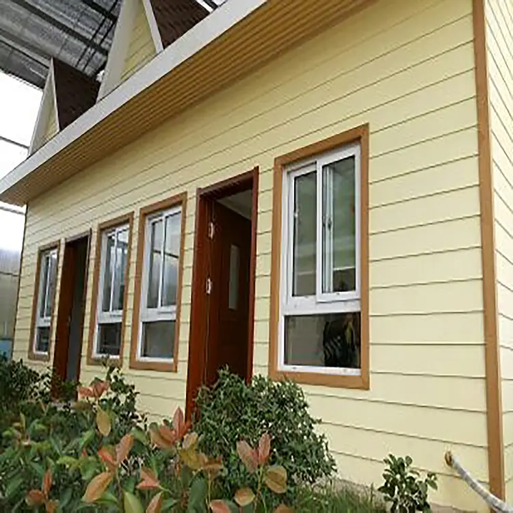 High Strength Hot Dip Galvanized Prefabricated Light Stainless Steel Frame American Style Villa Design 1