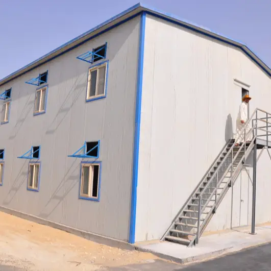 Ethiopia prefabricated mobile house for labor camp accommodation/office 1