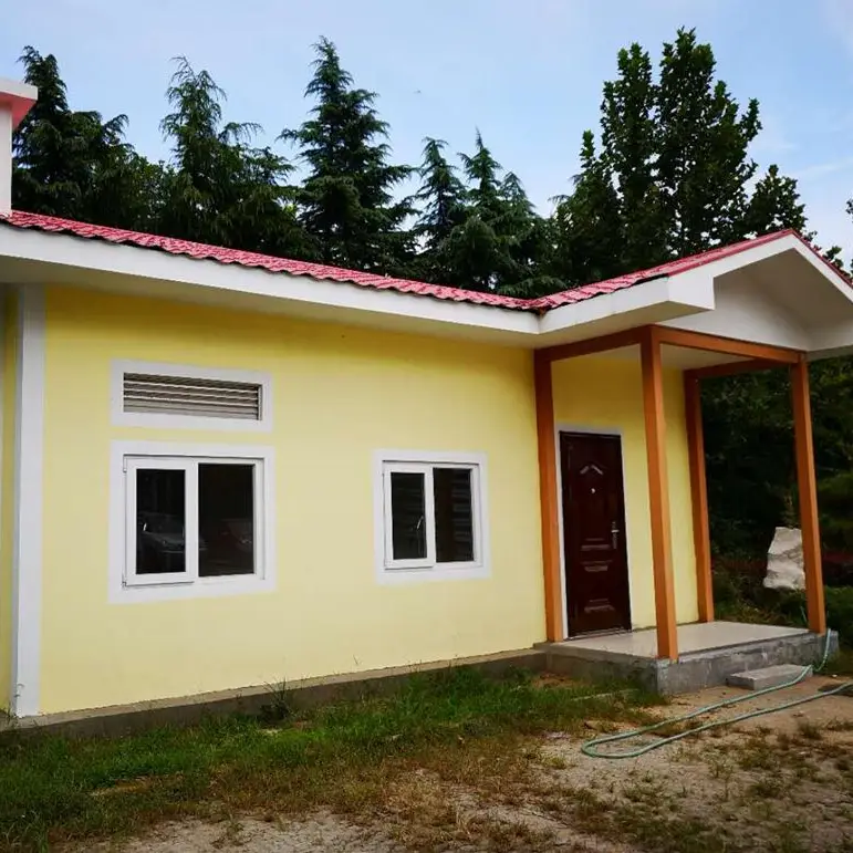 prefabricated modular villa living house 1