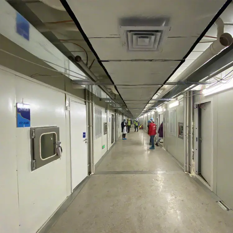 Modular hospital building Quick installation Prefabricated in workshop 1