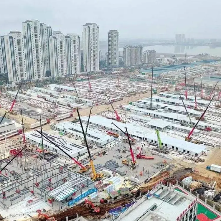 Quick installation Prefabricated modular hospital build by container house&prefab house 1