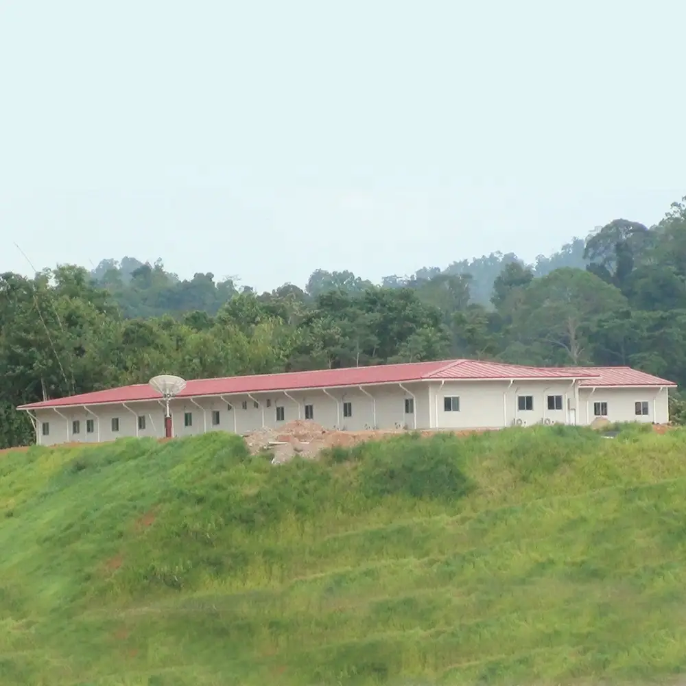 Prefab steel structure guest house 1
