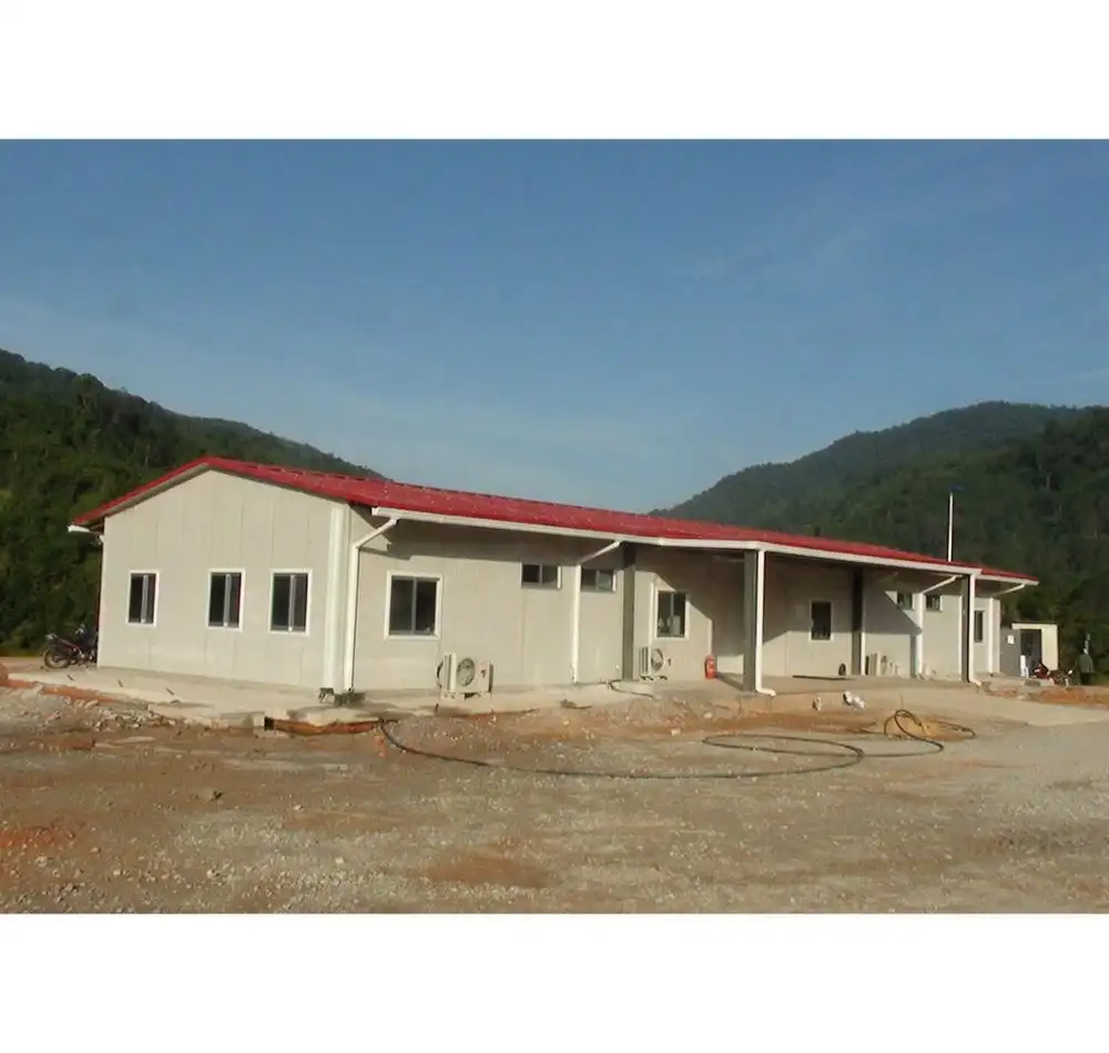 Gabon Construction site prefabricated house Staff accommodation building TCF camp modular house for construction oil & gas field 1