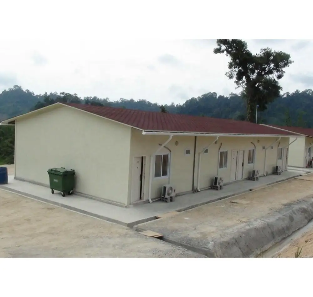 Construction site prefabricated house Staff accommodation building TCF camp modular house 1