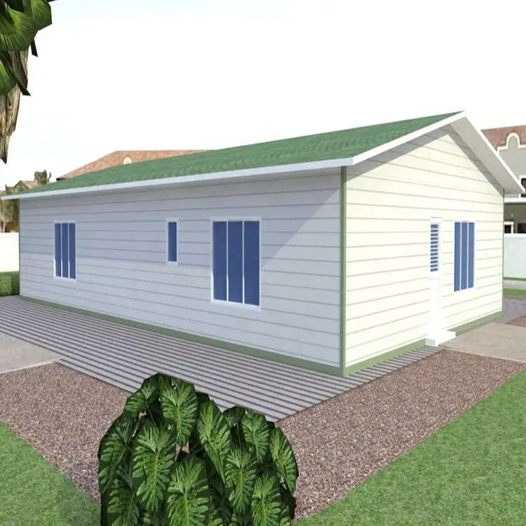Casa prefabricada de bajo costo de 72 m2 para casa social en Venezuela 1