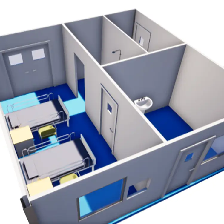 prefabricated morocco steel container house 2020 1