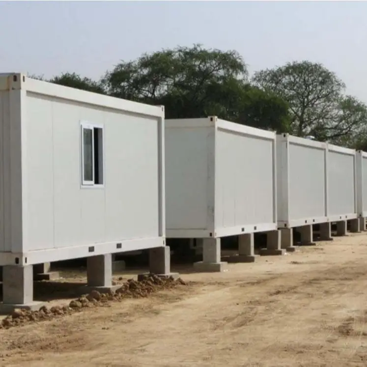 Contenedores de sala de estar prefabricados modulares de almacenamiento personalizados de 20 pies 1